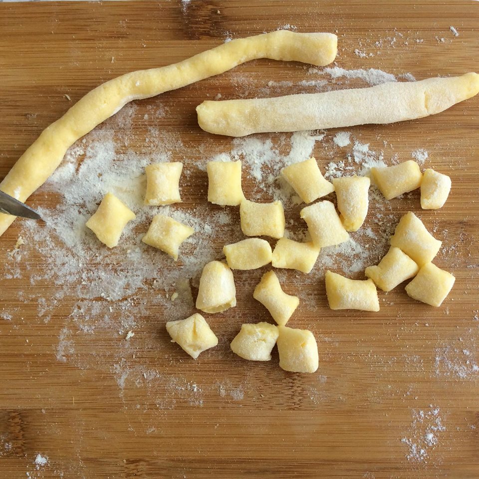 gnocchi di patate cilindri